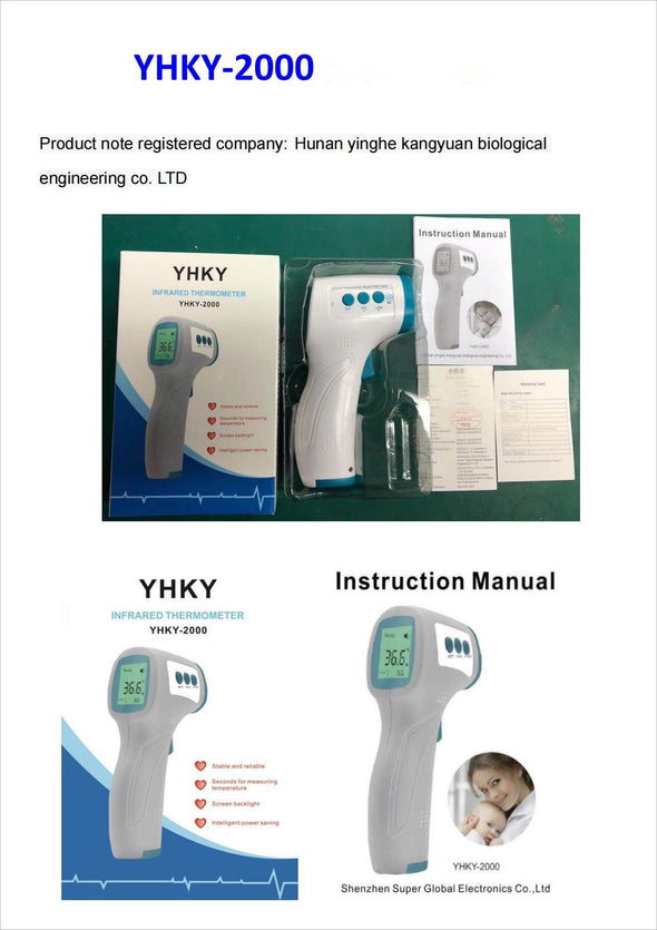 P9 Infrared Thermometer Touchless Gun for Forehead | ppe-ppe USAPPE